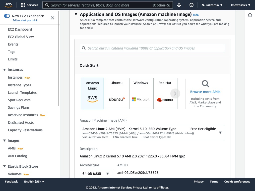 Application and OS images